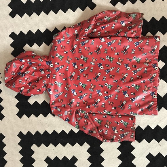 Robots rain coat, size 5 - Picture 2 of 6